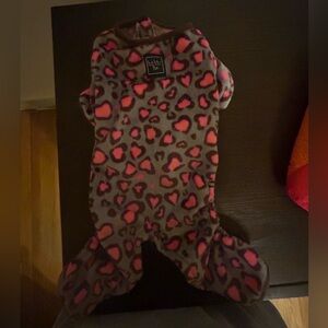 Dog pajamas, size medium